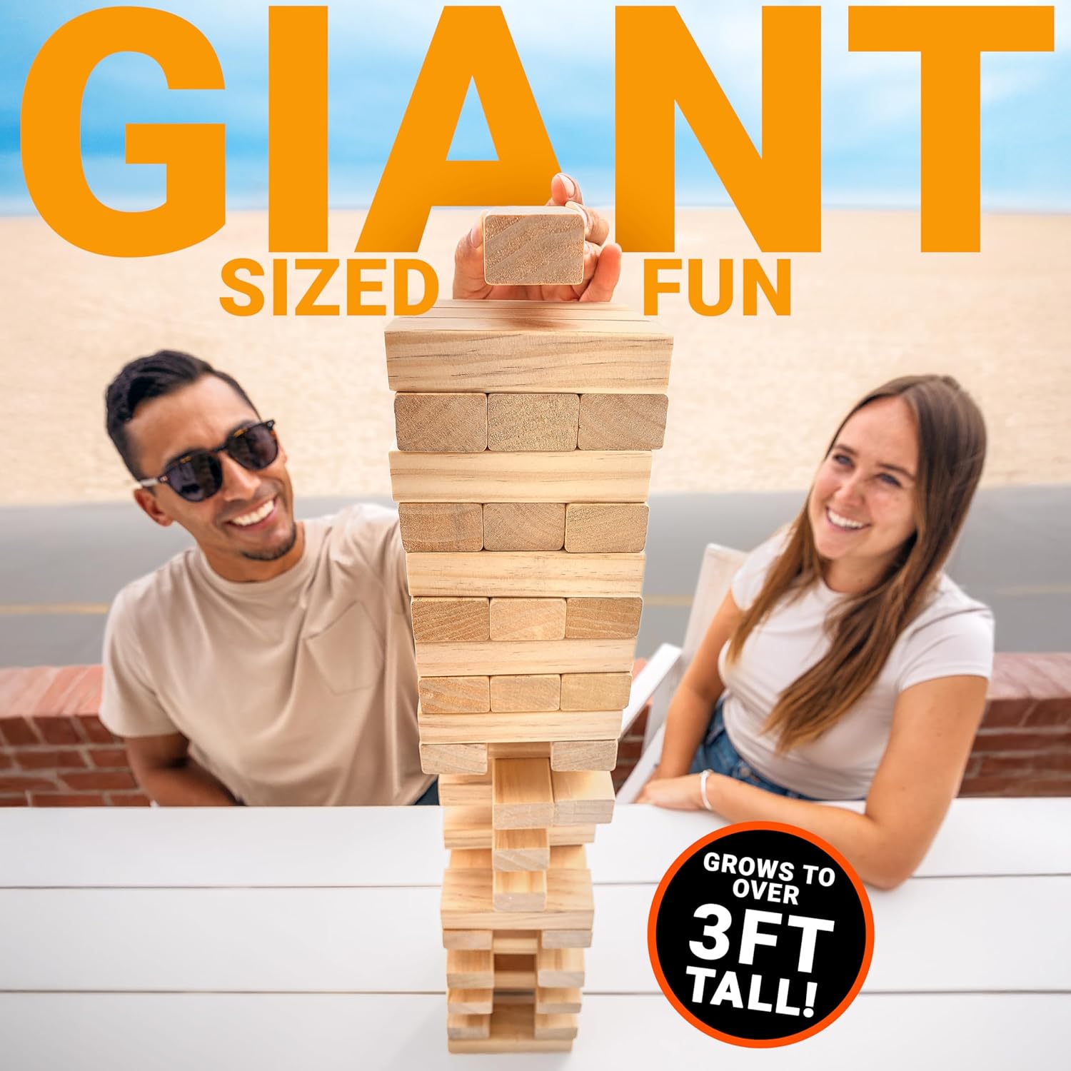 Giant Toppling Tower